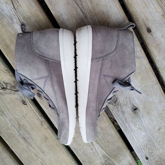 Vionic Orthaheel Shawna Slate Gray Casual Boot Waterproof High Top Sneakers 7.5 - Picture 5 of 9